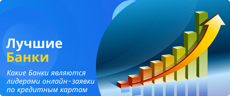 Банки лидеры онлайн-заявки по кредитным картам