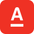 Логотип Альфа-банка